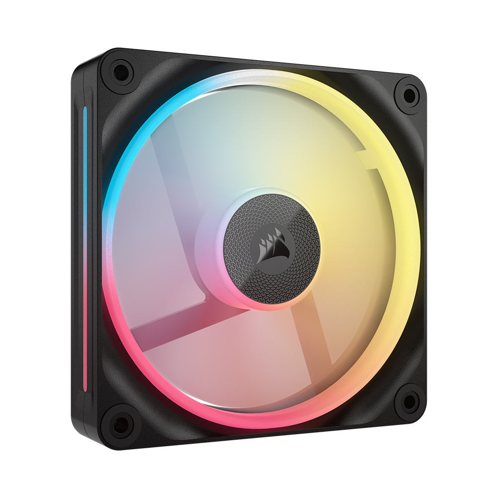 커세어 LX120-R RGB Expansion Fan Reverse 블랙, 1팩 - 상세 이미지 3