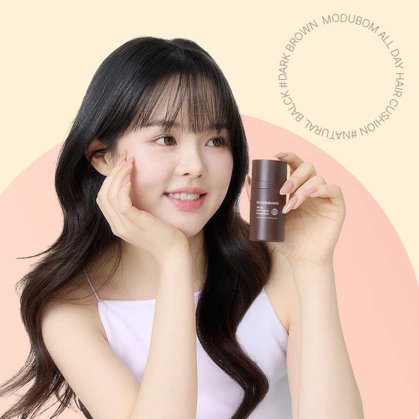 모두봄 올데이 헤어쿠션 헤어라인쉐도우 여성 남자 흑채 16g 사진 2