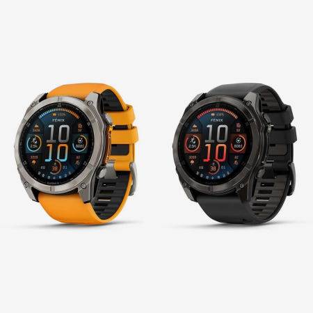 가민 Fenix 8 47mm AMOLED GPS 프리미엄 아웃도어 스마트워치 실리콘 밴드 피닉스8
