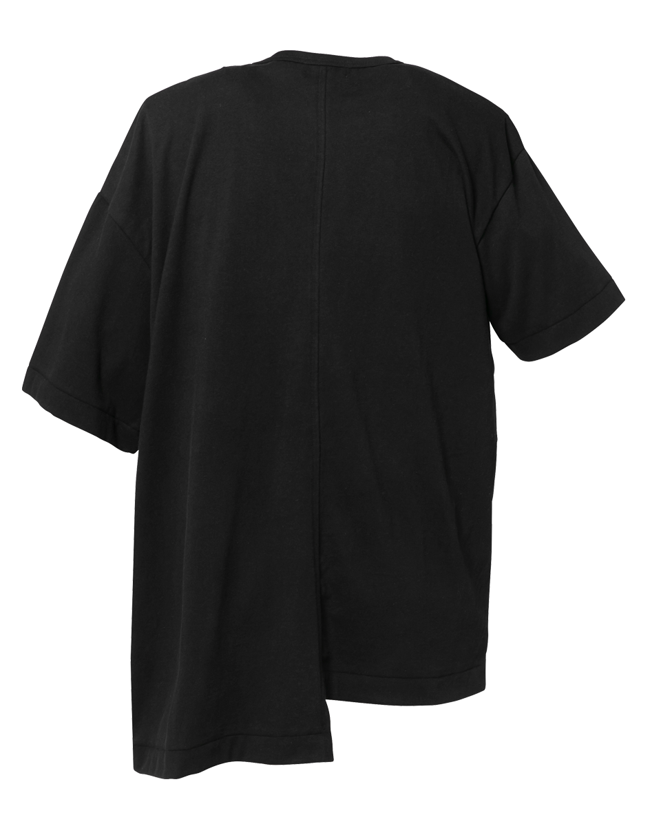 꼼데가르송 CDG 반팔티 ASYMMETRIC SPLIT T-SHIRT SZ-T076 - 상세 이미지 2
