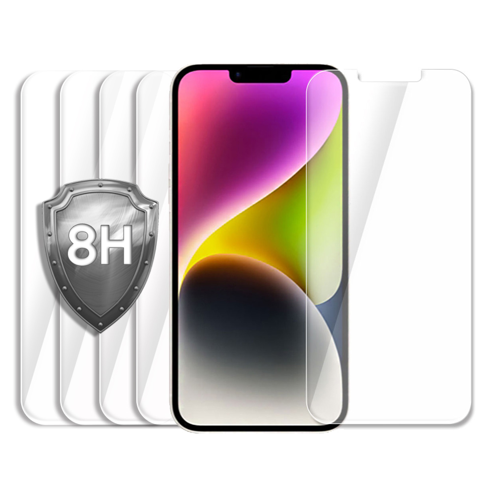 깨지지 않는 방탄 필름 아이폰14, 5매입 - 상품 이미지