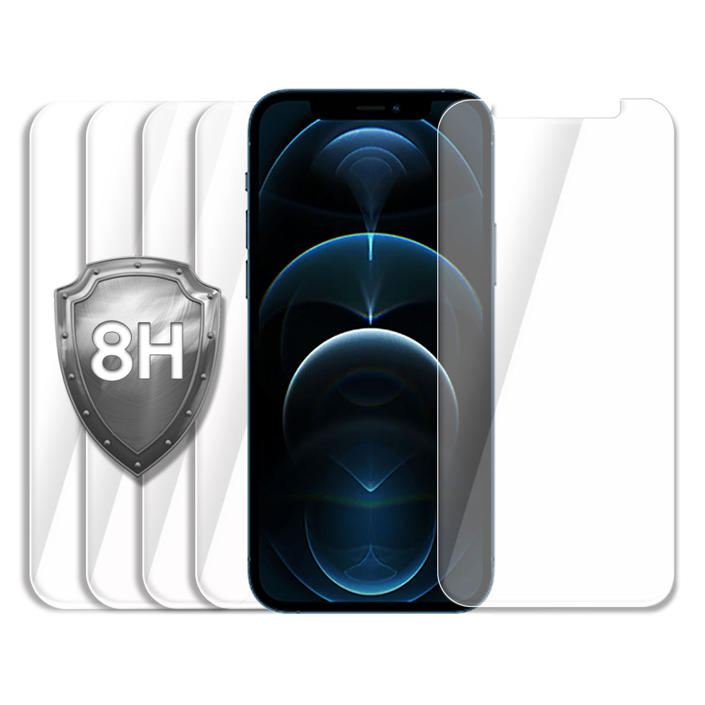 깨지지 않는 방탄 필름 아이폰12 프로, 5매입 - 상품 이미지