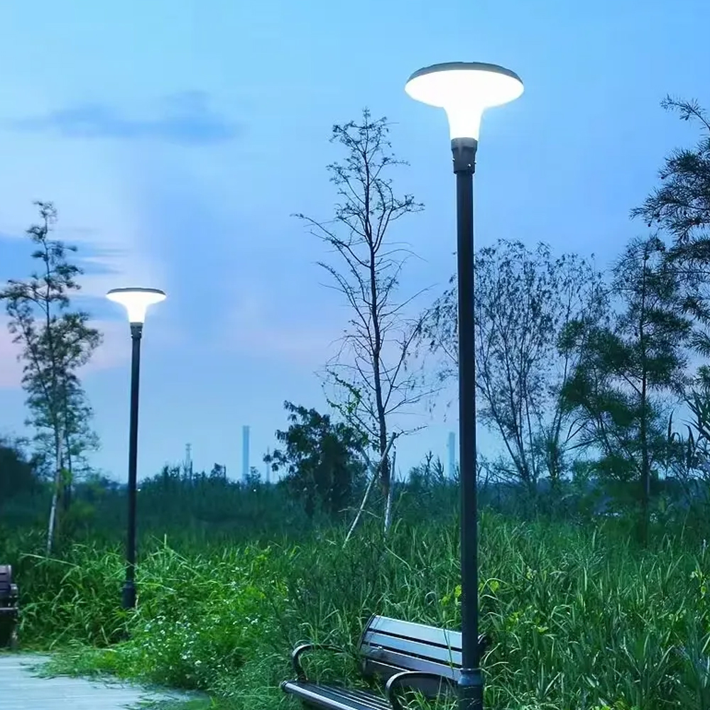 태양광 가로등 UFO 정원등 태양열 조명 아파트 주차장 헤드 전등 LED 800W - 상세 이미지 5