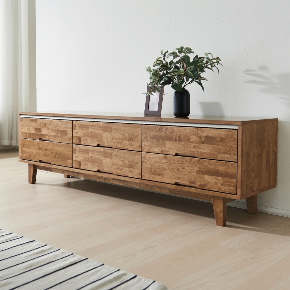 조지아 서랍 높은형거실장 북유럽원목거실장 1500