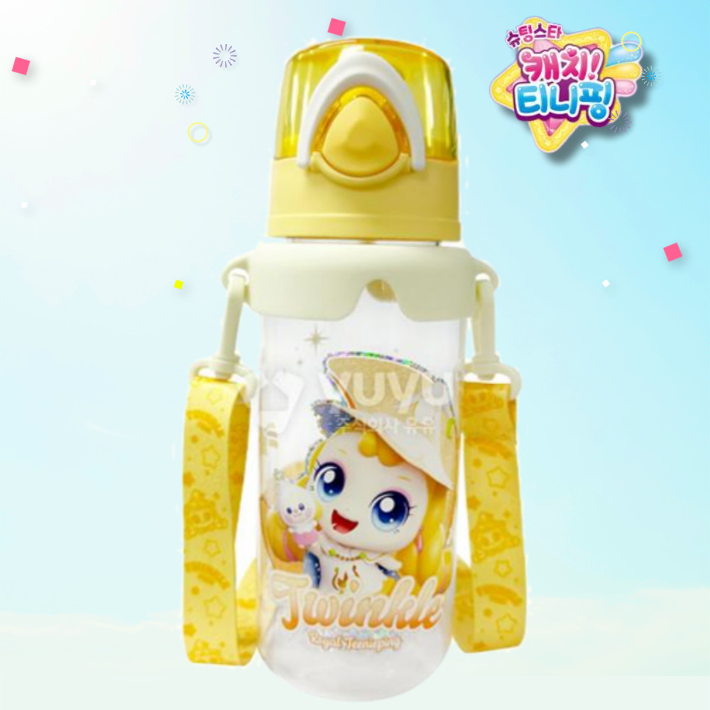 티니핑 물통 물병 슈팅스타 반짝핑 유아 어린이집 원터치 텀블러