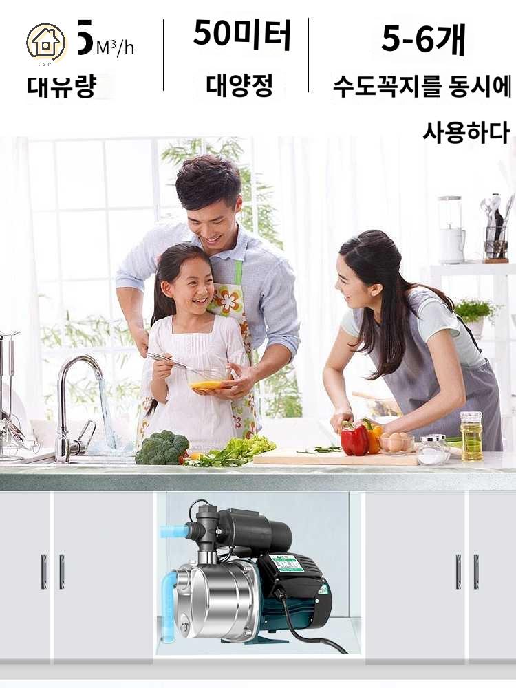배수 모터 양수 물 수압 자동 펌프 이미지 6
