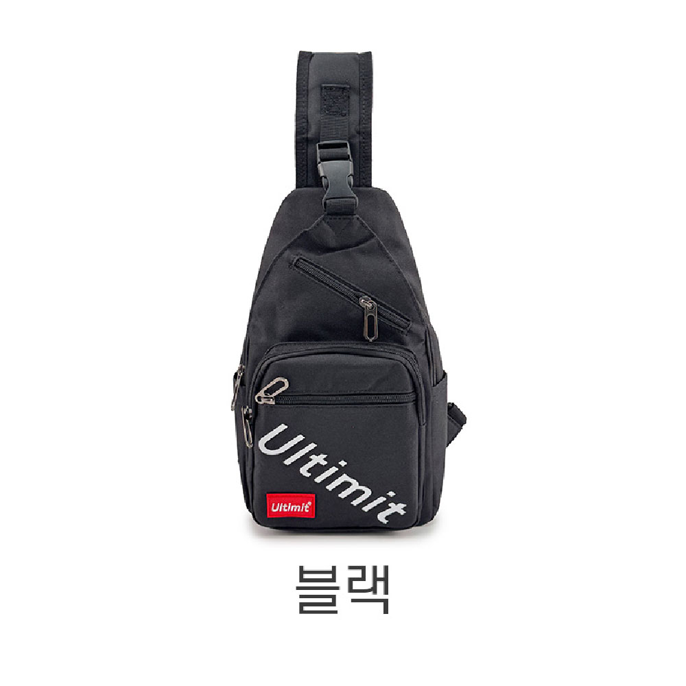 남자 여자 캐주얼 슬링백가방 옆으로 앞으로 매는 가방 소형 여행보조 크로스백 - 상세 이미지 2