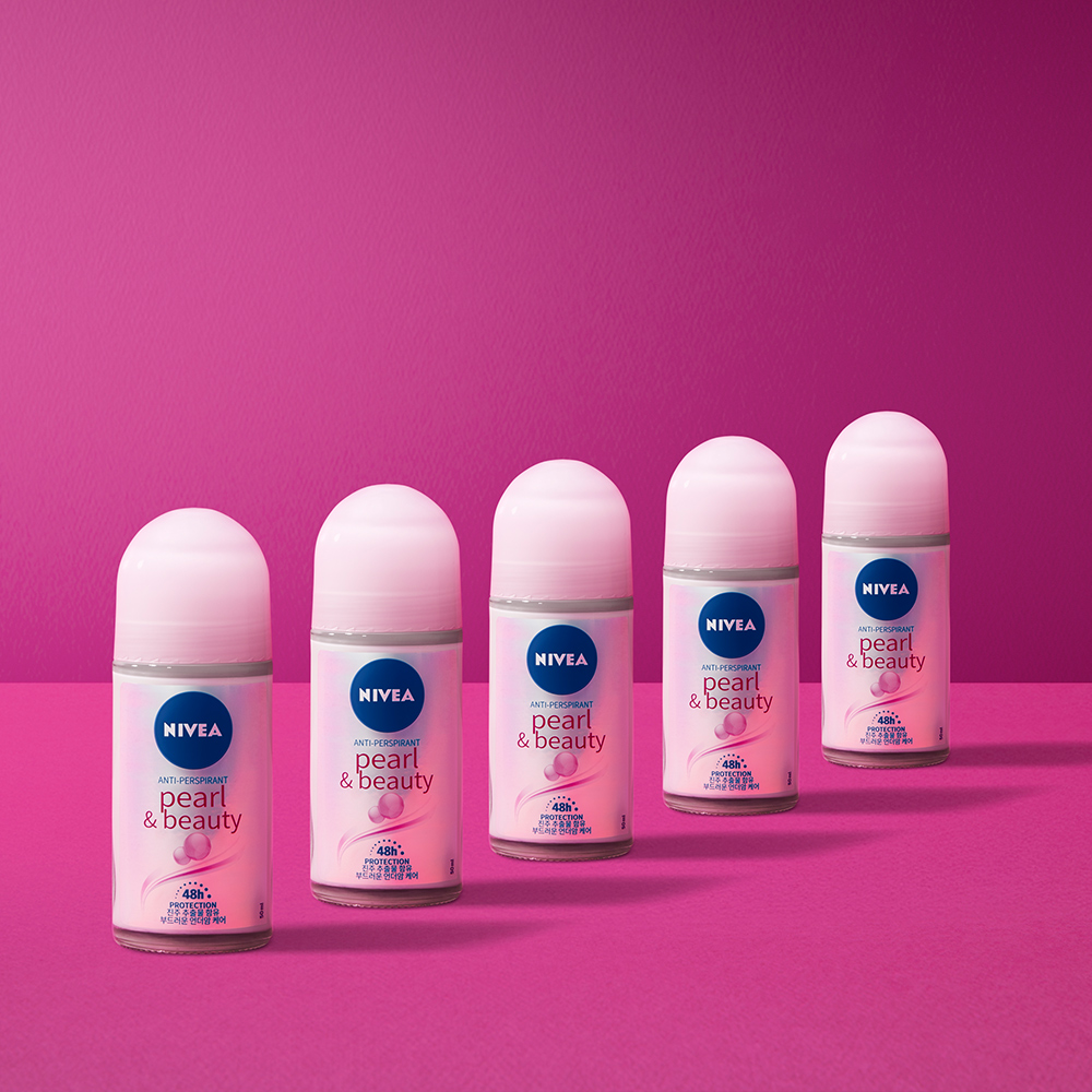 니베아 데오드란트 롤온 펄 뷰티 50ml, 1개 이미지 3
