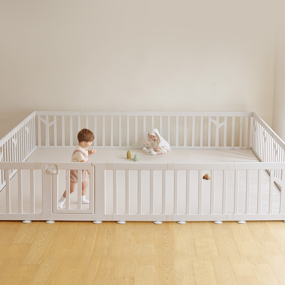 아이팜 버치 베이비룸 유아 안전가드 아기 침대 울타리 140x211