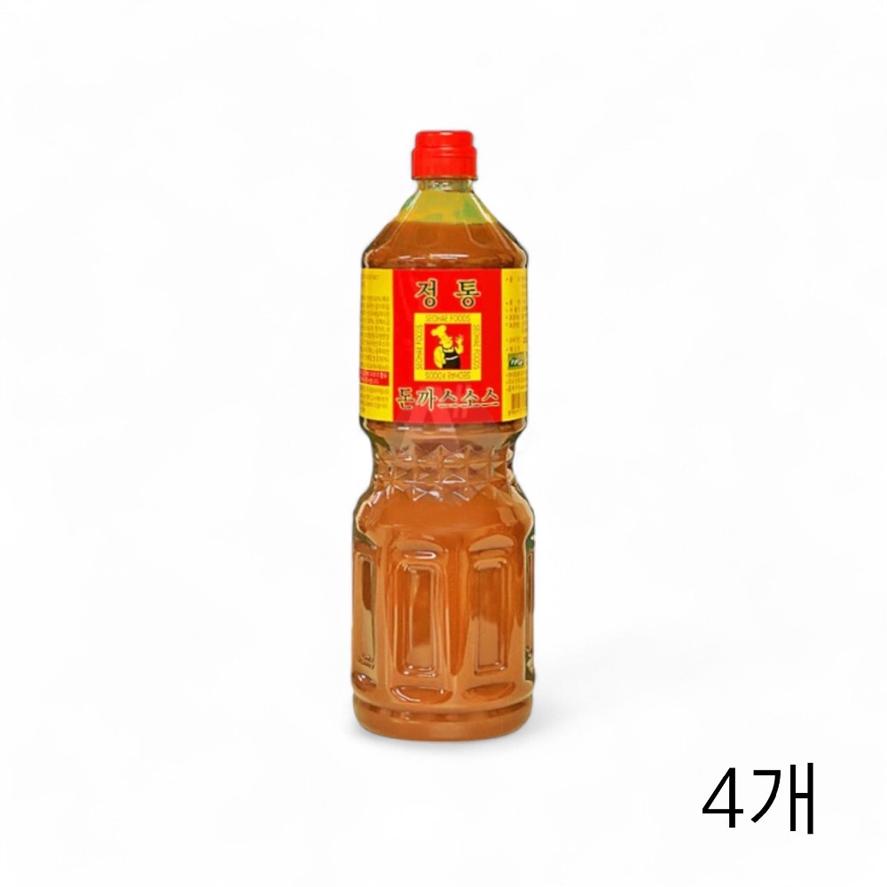 서해식품 돈까스소스 1.8Kg X 4개 대용량 돈가스소스 : 시욱지