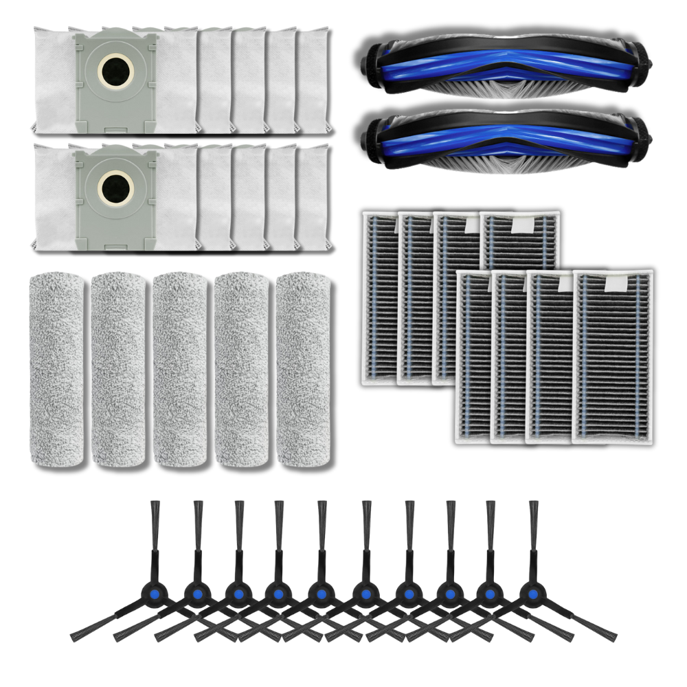 [호환] 에코백스 X8 프로 옴니 소모품 물걸레 더스트백 필터 브러시 제이상점 1년 패키지