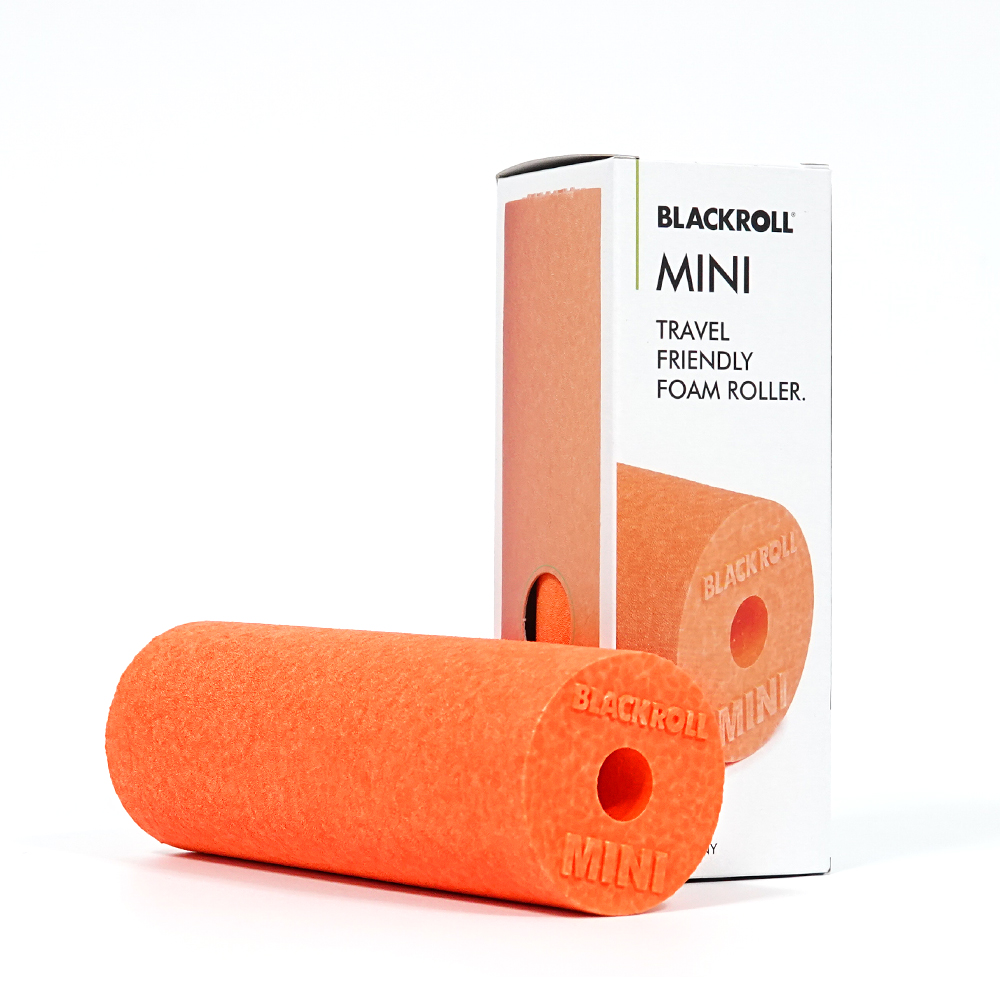 독일 블랙롤 미니 폼롤러 하드 EPP 발 마사지 발바닥 전완근 요가 필라테스 휴대용 보관파우치