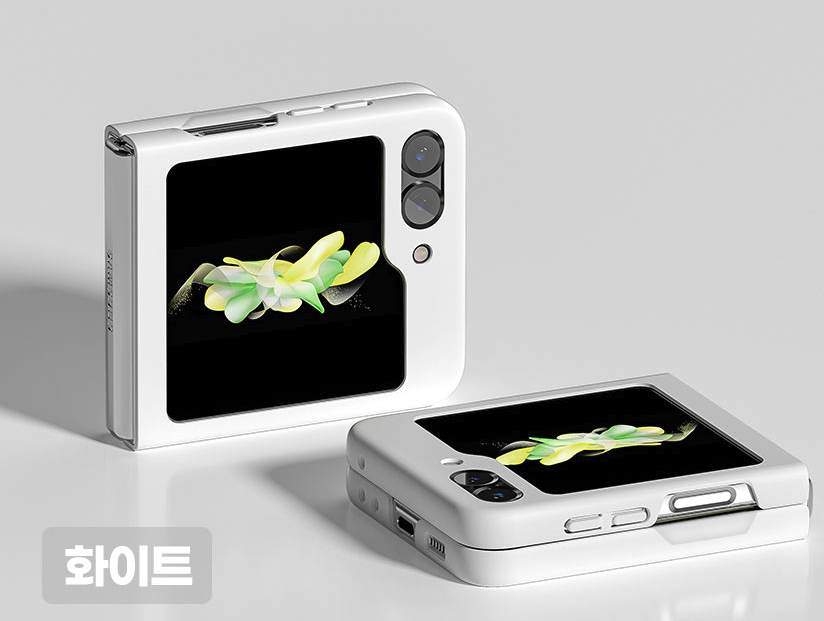 갤럭시 Z플립 슬림 하드 범퍼 핸드폰 케이스 핑크, 갤럭시Z 플립5 - 상세 이미지 4