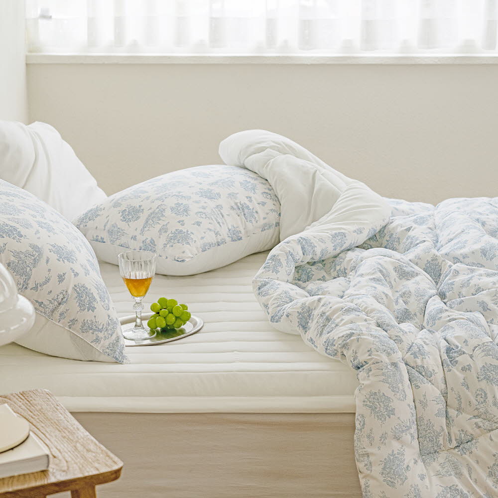 데이프렌치 먼지없는 사계절 차렵이불 패드세트 SS