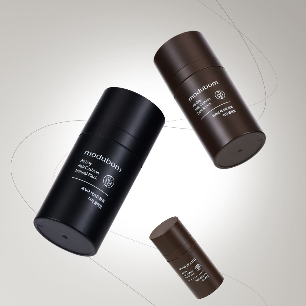 모두봄 올데이 헤어쿠션 더블세트 헤어라인쉐도우 여성 남자 흑채 16g 2개 상세 이미지 7