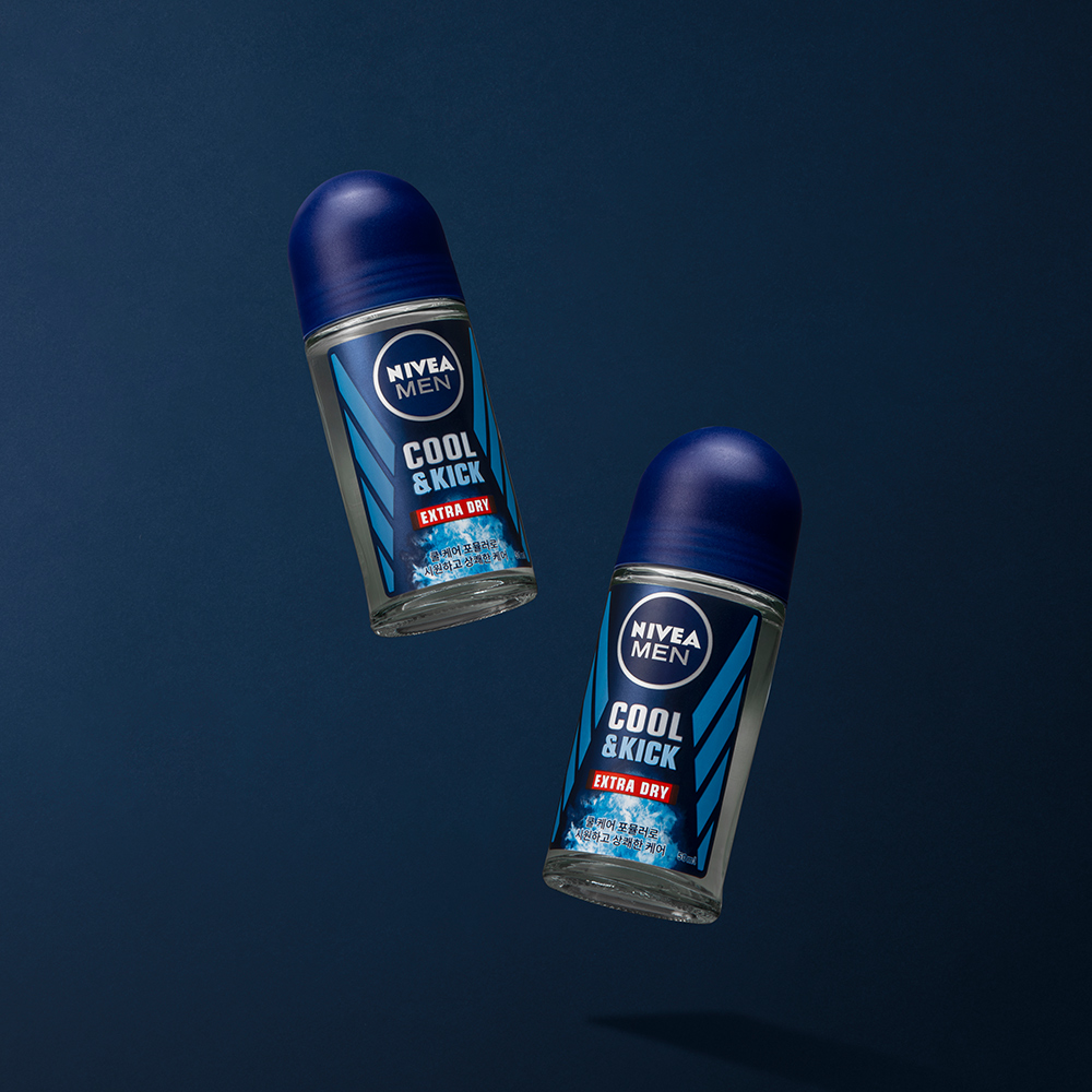 니베아 맨 데오드란트 롤온 쿨 앤 킥 50ml X 2개 이미지 4