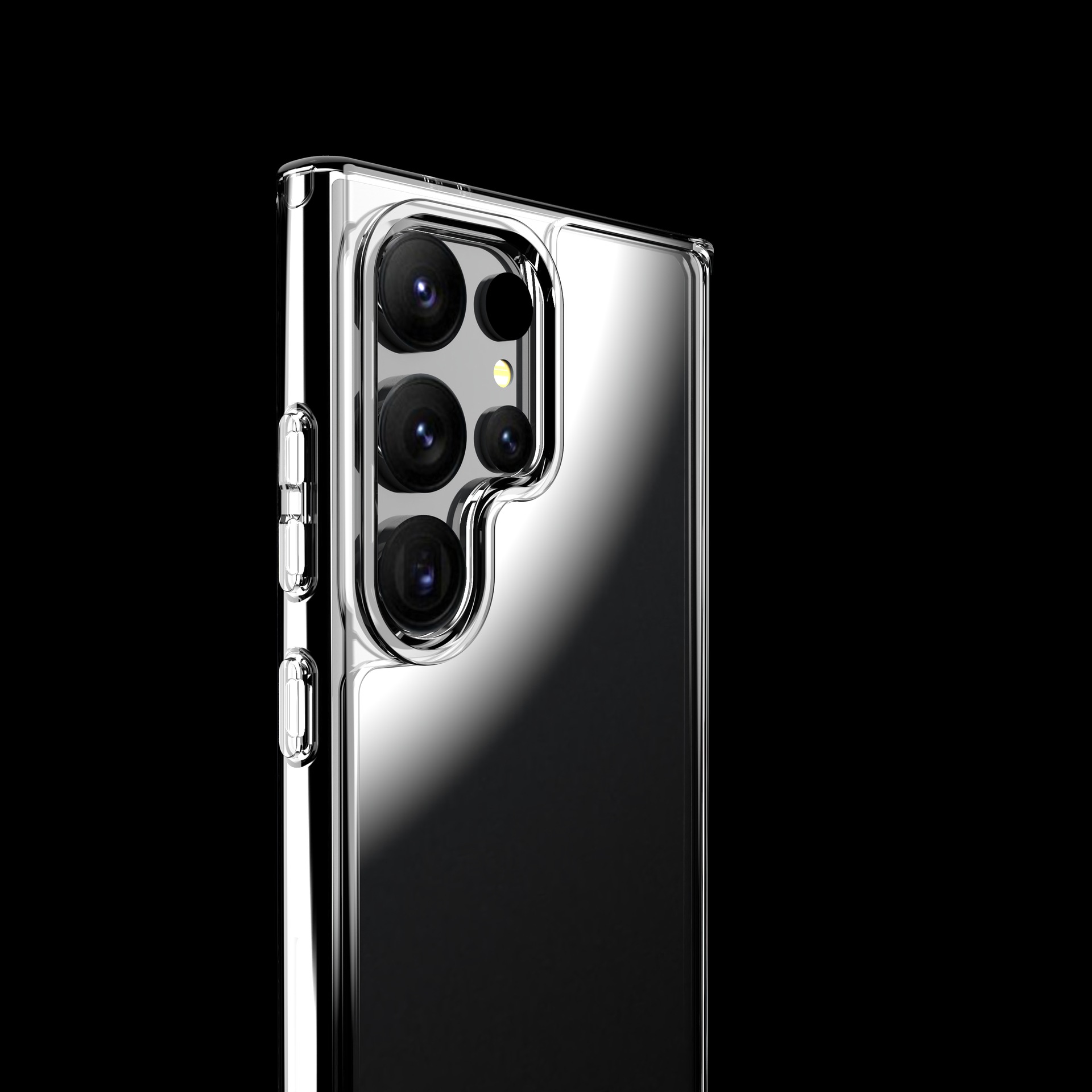 168cm 젤리 클리어 슬림케이스 투명, 갤럭시노트20 울트라 - 상품 이미지