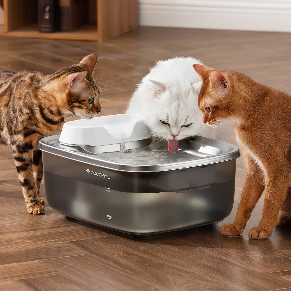 코코시루 7L 대용량 자동급수기 C7WF 빅 플로우 대형견 고양이 강아지 정수기