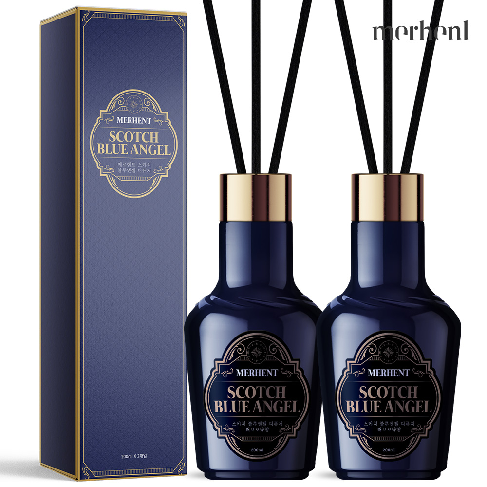 [2천원 특가] 1+1 메르헨트 스카치 블루엔젤 디퓨저 200ml 러브 코냑 3종향 제품 이미지