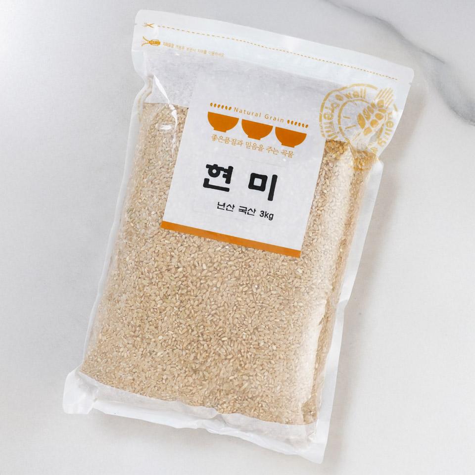 메가마트 현미 3KG - 상세 이미지 2