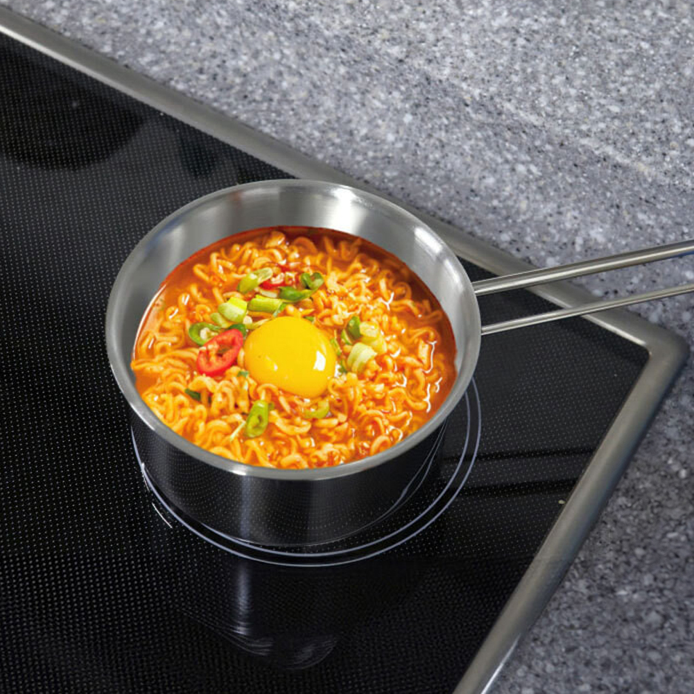 힘멜 데일리 스텐 라면 냄비세트 편수14cm+양수14cm - 메인 이미지