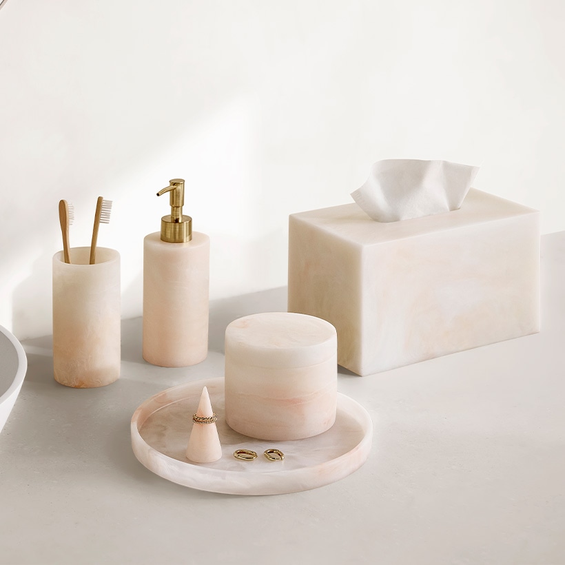 까사미아 볼테라 직사각 티슈케이스