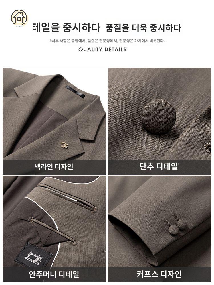 더블 남성 수트 세트 더블 정장 이미지 6