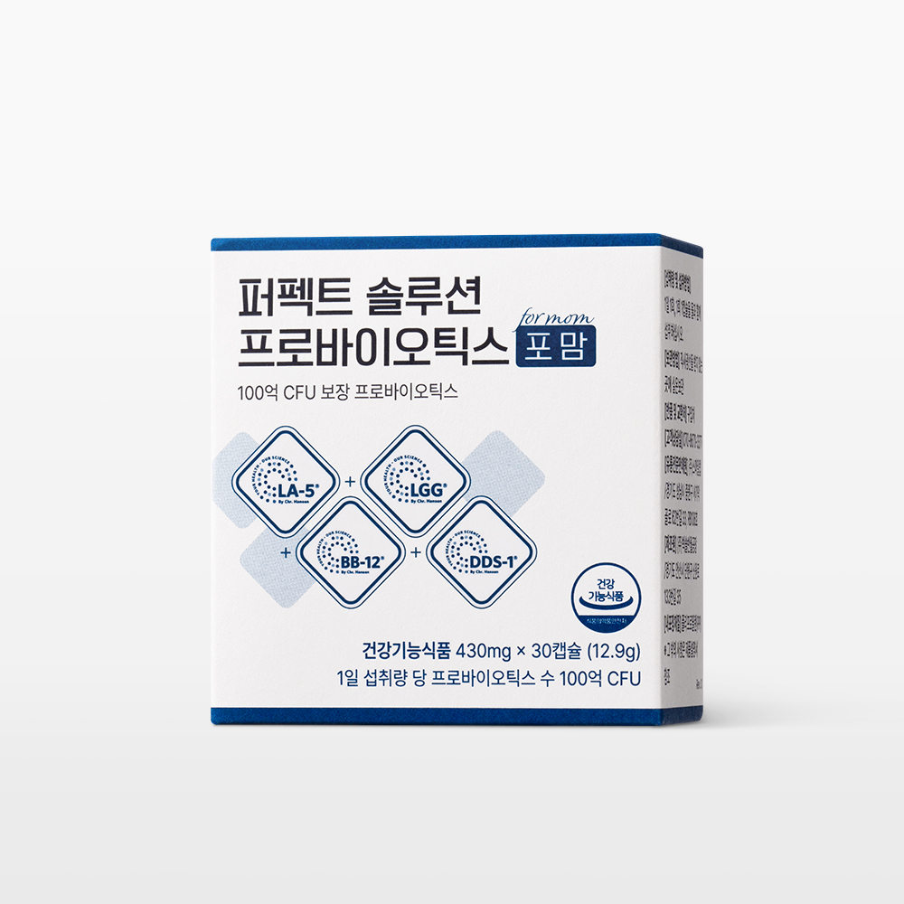 뉴트리모어 퍼펙트 솔루션 프로바이오틱스 포 맘  임산부 수유부 생유산균 30캡슐, 1개 제품 이미지