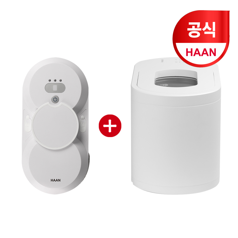 한경희 음식물처리기 창문로봇청소기 가정용 패키지 - 상품 이미지