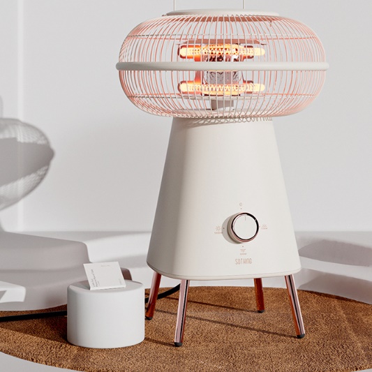 저전력 난로 업소용 난방기 삿갓 난로 사무실 온열기 하이라이트 히터