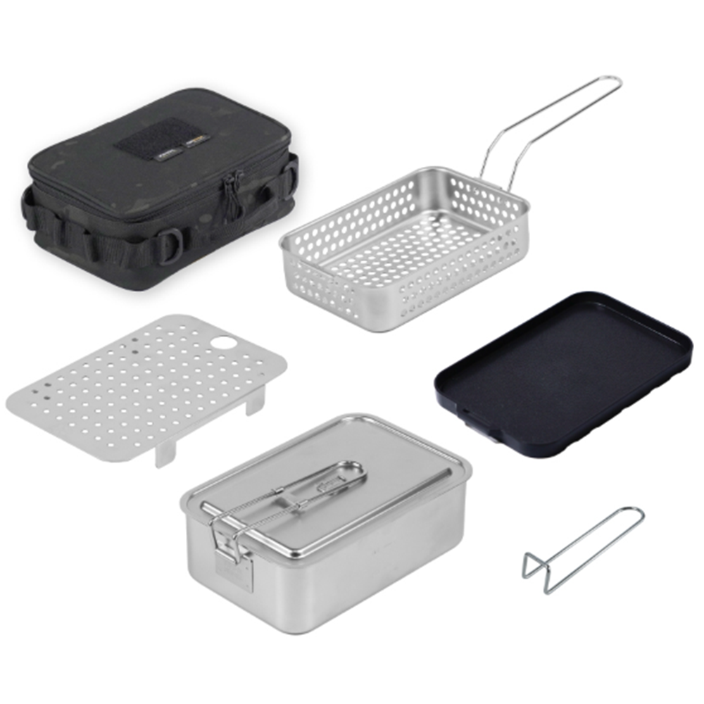 키녹스 캠핑 반합 패키지 5종 캠핑 반합 세트