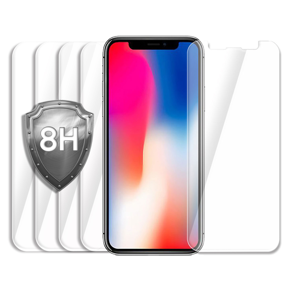 깨지지 않는 방탄 필름 아이폰X, 5매입 - 상품 이미지