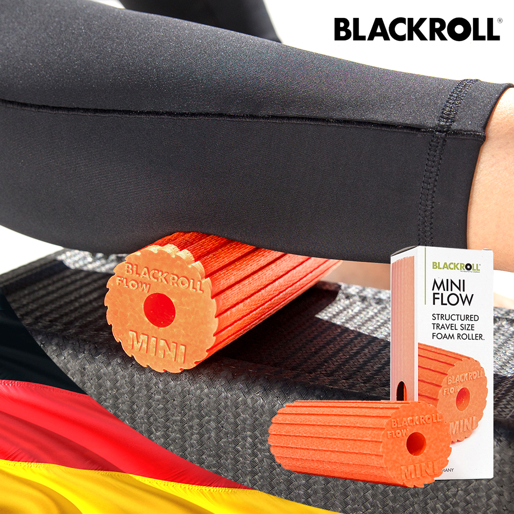 독일 블랙롤 미니 플로우 폼롤러 특화된 톱날표면 EPP 발바닥 마사지 요가 필라테스 파우치 제품 이미지