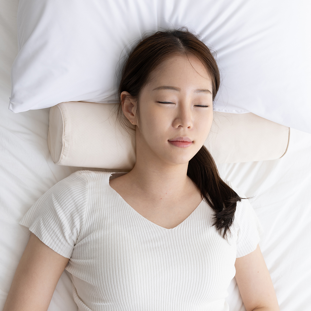 거북목 경추베개 목디스크 숙면 원형 베개 3D 통기성 물세척 가 - 상세 이미지 3
