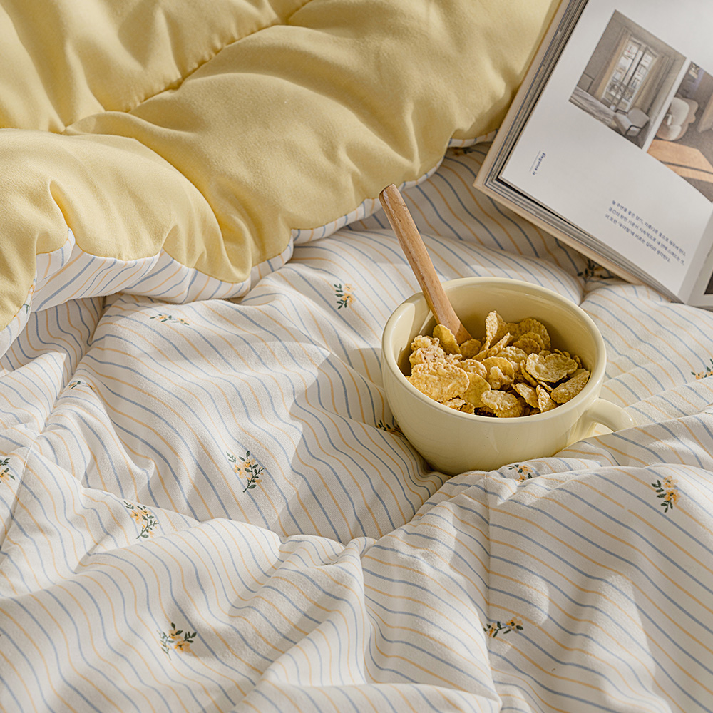 데이프렌치 먼지없는 사계절 차렵이불 패드세트 SS