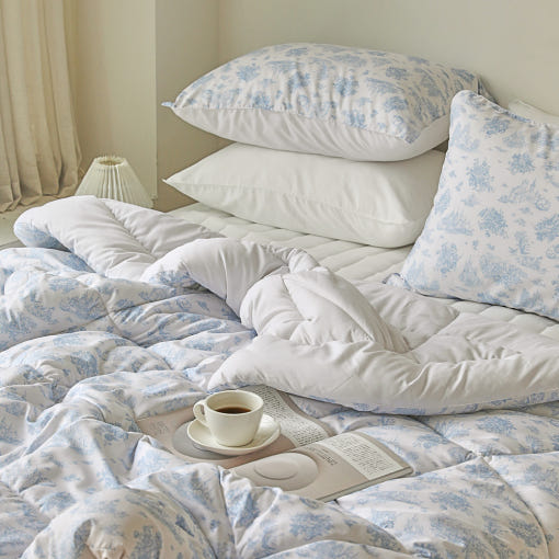 데이프렌치 모닝데이지 패턴 이불