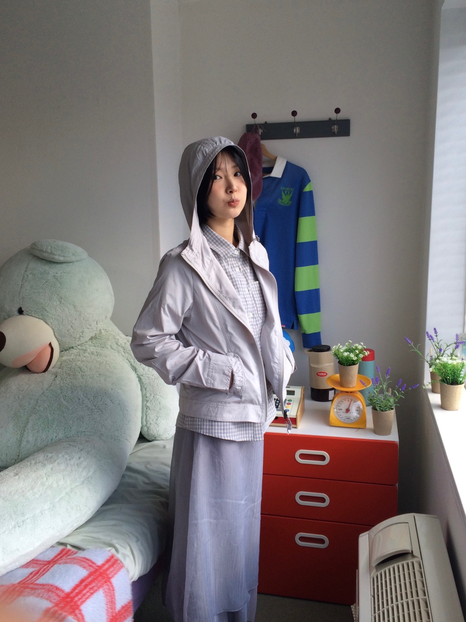 시오 윈드브레이커 (3color) 상세 이미지 12
