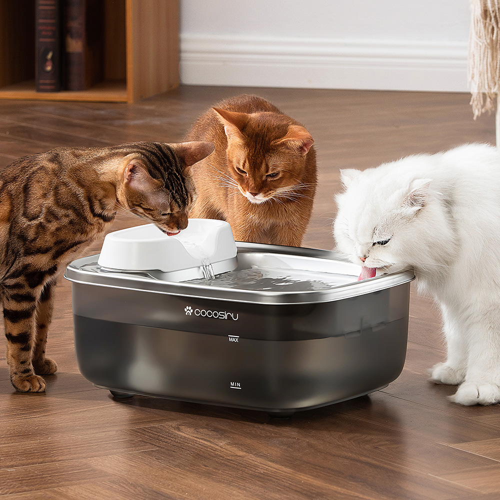 코코시루 7L 대용량 자동급수기 C7WF 빅 플로우 대형견 고양이 강아지 정수기