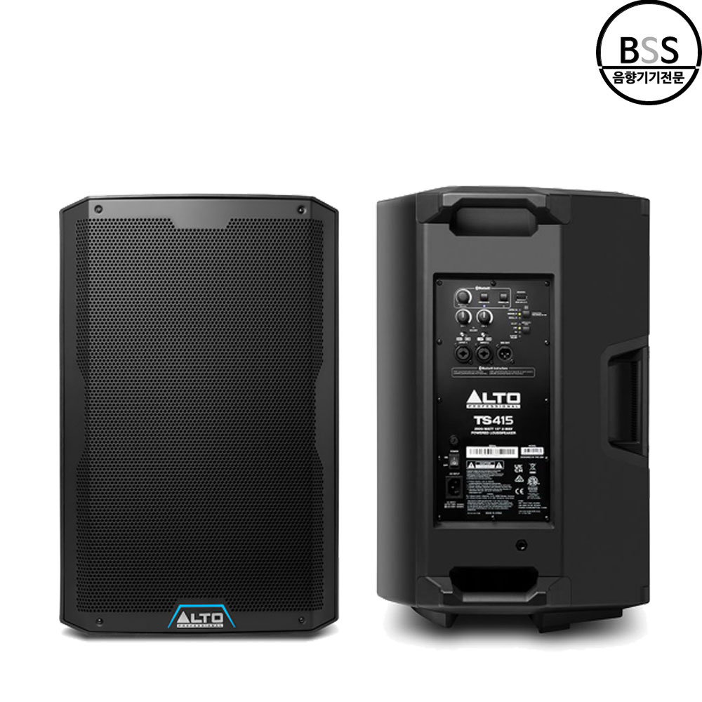 ALTO TS-400시리즈 액티브 스피커 블루투스 행사 공연 TS-415/15인치 - 상품 이미지