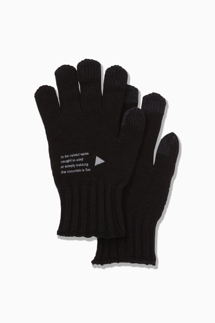앤드원더 and wander wool knit glove 울 니트 장갑 2컬러 - 상세 이미지 2