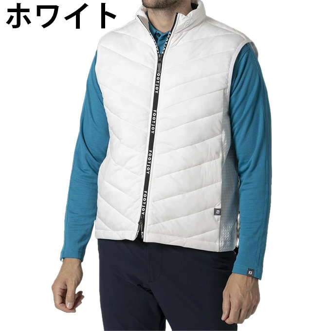 풋조이 FOOTJOY 남성 경량 골프 패딩 조끼 풀집업 아우터 FJ-F24-O02 3컬러 - 상세 이미지 3