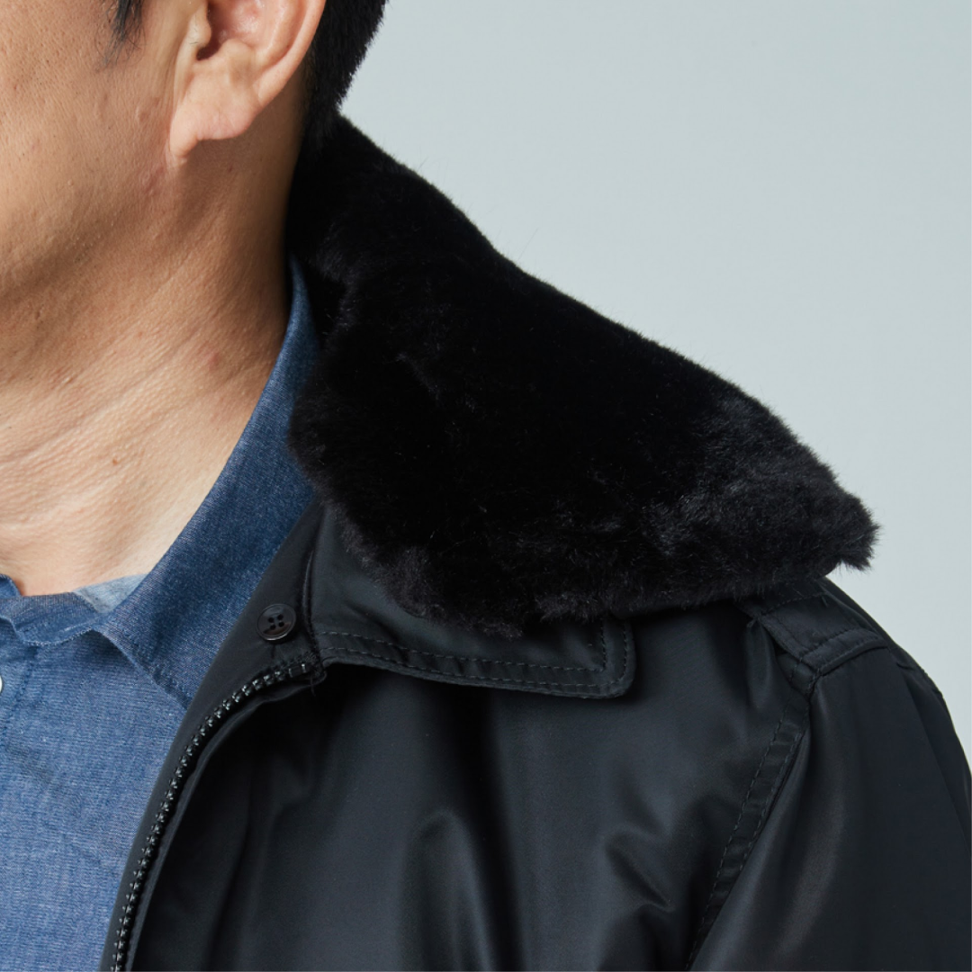 아트윈 PGN-5 보안 근무복 정전기방지 항공점퍼 에리퍼 탈부착 경비복 작업복 자켓 - 상세 이미지 4