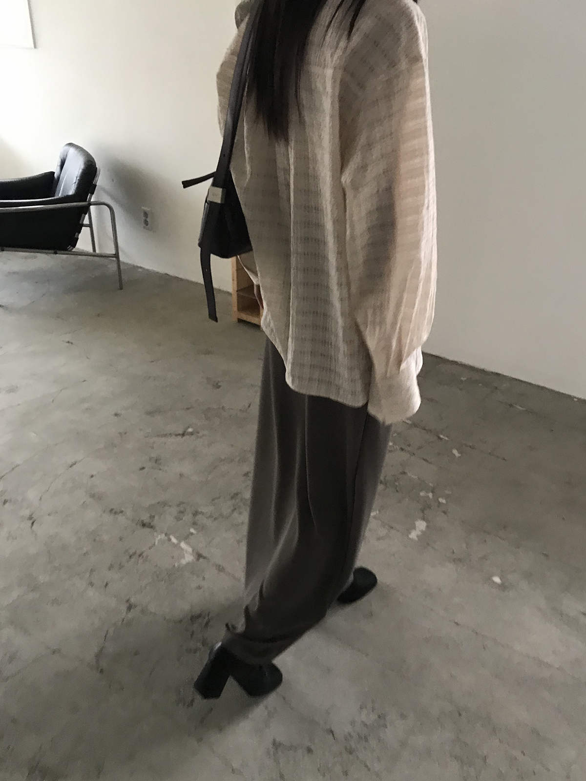 [미엔느] sleek jersey maxi skirt / 슬릭 져지 맥시 스커트 (2col) 상세 이미지 35