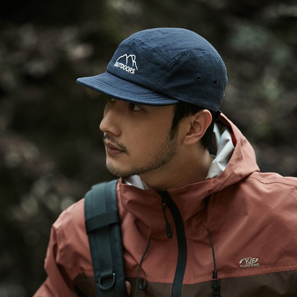 남성 여자 숏챙모자 챙짧은 숏캡 러닝 야구 모자 등산 캠핑 볼캡 - 상세 이미지 5