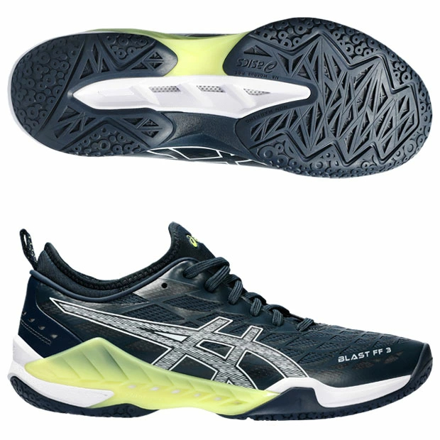 아식스 asics 블라스트 FF 3 핸드볼화 인도어화 1073a052-401 프렌치블루 - 상품 이미지