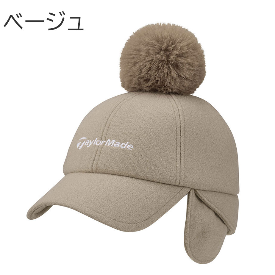 테일러메이드 TaylorMade 여성 골프 방한 캡 방울 모자 이어워머 UN301 - 상세 이미지 2