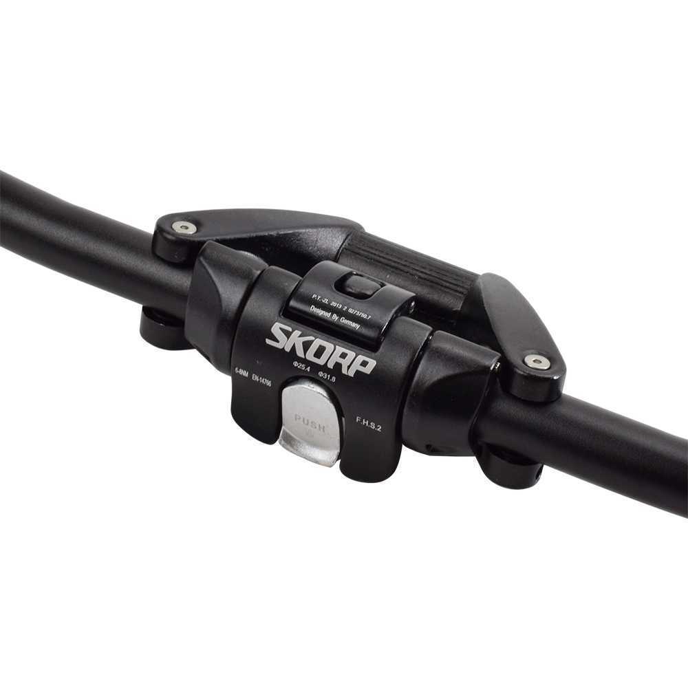 자전거 핸들바 접이식 로드 알루미늄 일체형 플랫 MTB 25.4x620mm 이미지 6