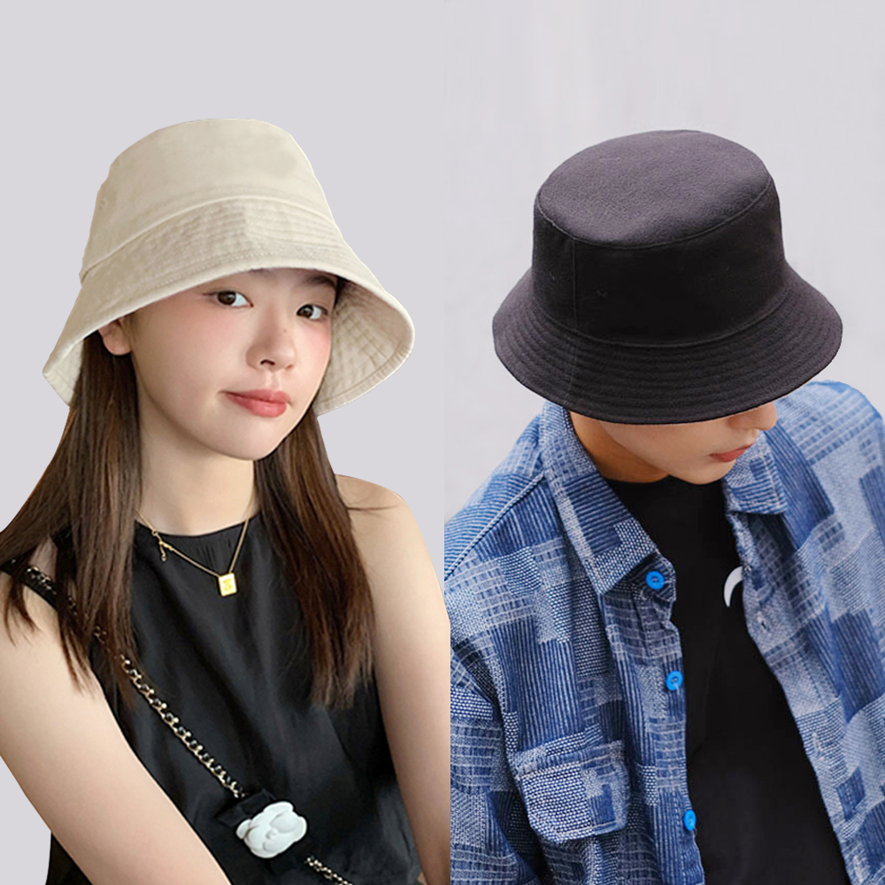 여성 벙거지 모자 남자 버킷햇 빅사이즈 대두 챙넓은 모자 - 상세 이미지 4