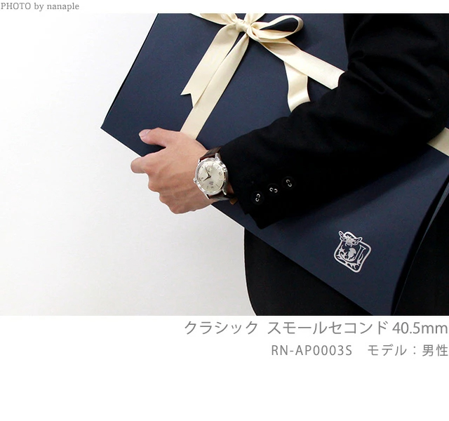 오리엔트 ORIENT Bambino 밤비노 오토매틱 가죽 손목시계 RN-AP0105Y 이미지 7
