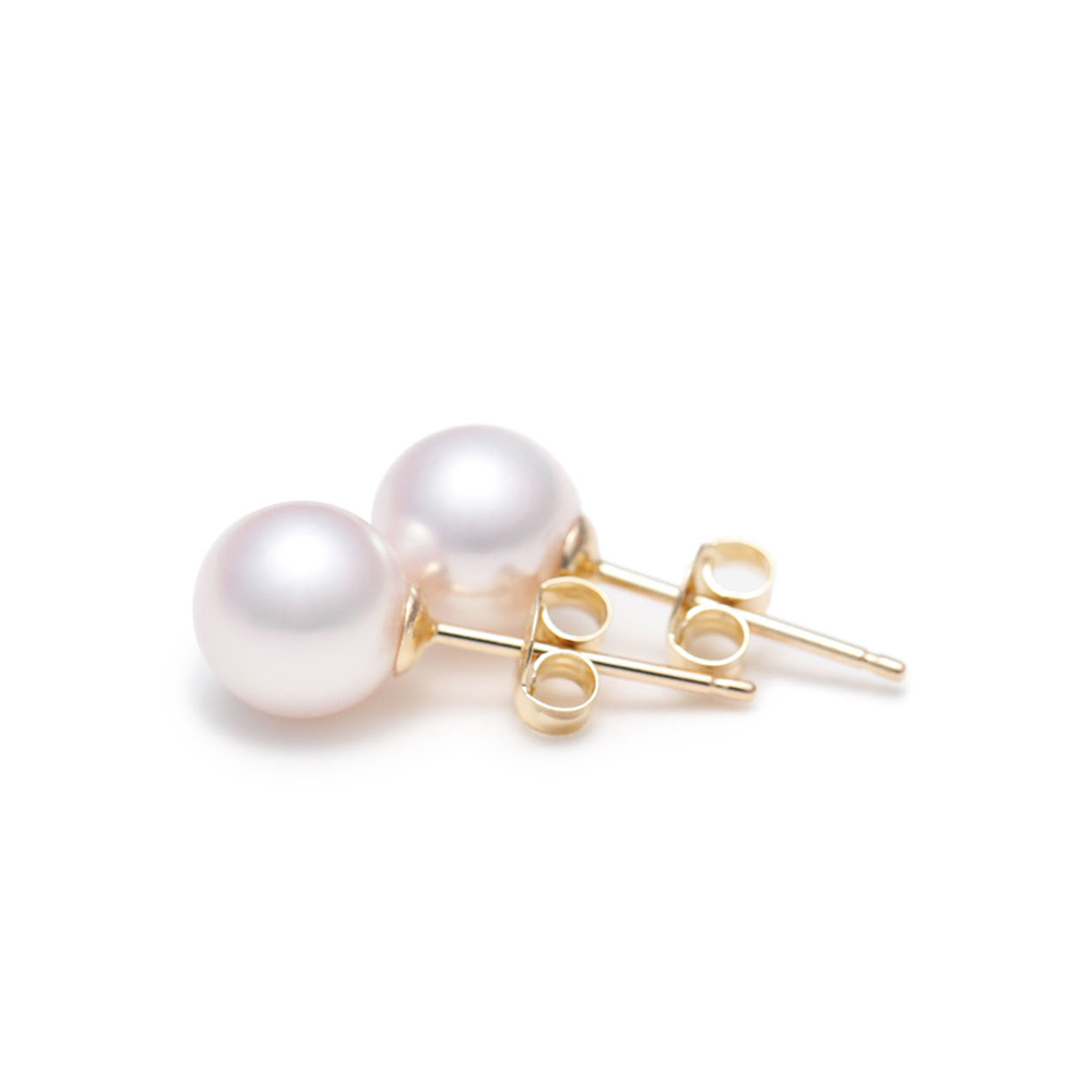 프릴 14K 18K 6~10mm 아코야 진주 귀걸이 EXCELLENT(진주 감정서 동봉)